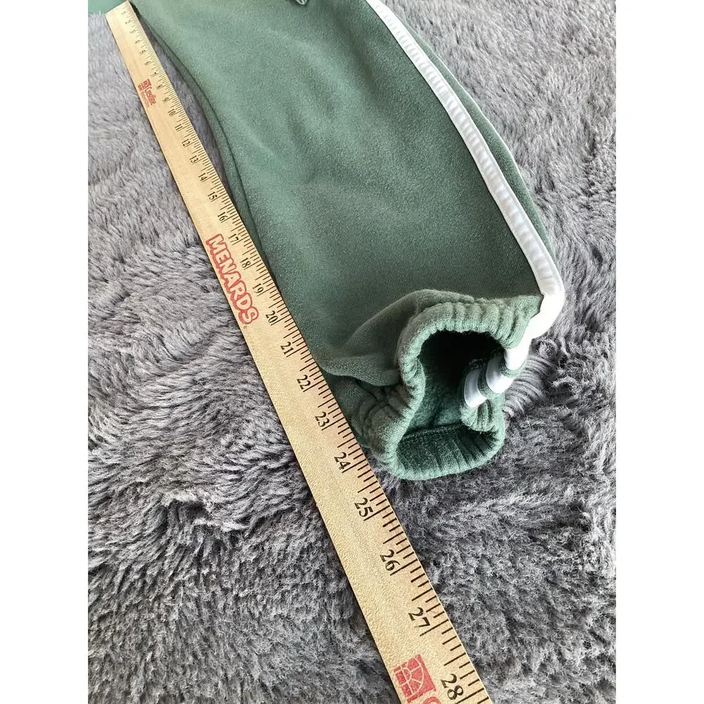 Adidas Boys 3-Stripes Regular Fit‎ Cargo Joggers Pants Green Size Medium 10/12
